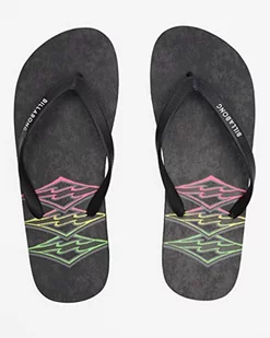 BILLABONG Tides, Japonki męskie, Stealth, 44 EU, Stal nierdzewna - Klapki i japonki męskie - miniaturka - grafika 1