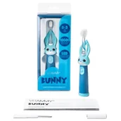 Szczoteczki do zębów dla dzieci - VITAMMY Bunny blue Szczoteczka soniczna do zębów dla dzieci 0-3 lata ze światełkiem LED i nanowłóknami - miniaturka - grafika 1