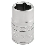 Suwmiarki i mikrometry - DRAPER 7/16" 6pt socket 3/8 dr-pckd - miniaturka - grafika 1