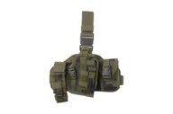 Odzież taktyczna i umundurowanie - Modułowy panel udowy z kaburą GFC Tactical - wz.93 leśny - miniaturka - grafika 1