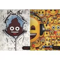 St. Majewski Teczka z gumką A4 Emoji 1 szt. - Teczki i skoroszyty - miniaturka - grafika 1