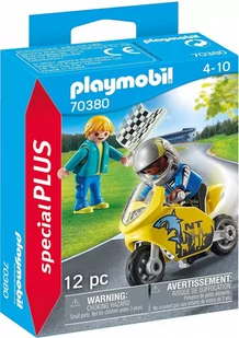 Zestaw figurek Special Plus 70380 Chłopcy z motorem wyścigowym - Klocki - miniaturka - grafika 1