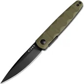 Scyzoryki - Kizer Bamboo Nitro-V Czarny PVD OD Zielone Rękojeści G10 V3722A2 - miniaturka - grafika 1