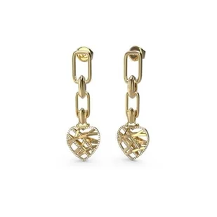 Kolczyki Guess Heart Cage JUBE03096JWYGT/U - Kolczyki - miniaturka - grafika 1