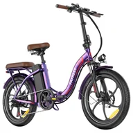 Rowery elektryczne - Fafrees F20 Pro Folding Electric Bike 250W Motor 36V 22 5Ah Battery 20*3 0 inch Tires 25km/h Max Speed 100km Max Range D - miniaturka - grafika 1