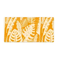 Podkładki na biurko - Nadruk podkładka na biurko Natura Liście 90x45 cm - miniaturka - grafika 1