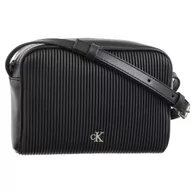 Torebki damskie - Torebka Listonoszka Rib Camera Bag18 PU Black K60K612736 BEH (CK576-a) Calvin Klein - miniaturka - grafika 1