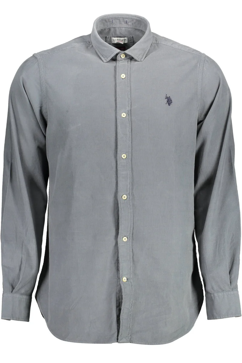 US POLO ASSN. MĘSKA NIEBIESKA KOSZULKA Z DŁUGIM RĘKAWEM 2XL