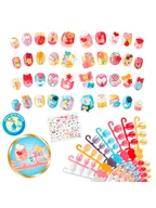 Prace ręczne dla dzieci - Aquabeads Zestaw kreatywny "Zestaw uzupełniający do paznokci" - 4+ - miniaturka - grafika 1