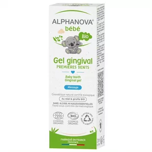 Alphanova Bebe Organiczny żel łagodzący ząbkowanie - 20 ml ALP01172 - Żele i maści lecznicze - miniaturka - grafika 1
