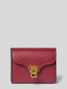 Portfel z nadrukiem z logo model ‘Soft’ - Portfele - miniaturka - grafika 1