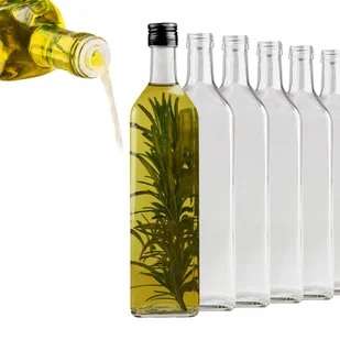 25szt Marasca Butelka z dozownikiem 1 L na wino wodę sok olej oliwę alkohol - Domowy wyrób alkoholu - miniaturka - grafika 1