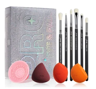 Jessup Elegance Eye & Face Beauty Kit T504 Zestaw Akcesoriów do Makijażu - Pędzle do makijażu - miniaturka - grafika 1