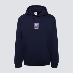 REEBOK BLUZA Z KAPTUREM RI BADGE - Bluzy męskie - miniaturka - grafika 1