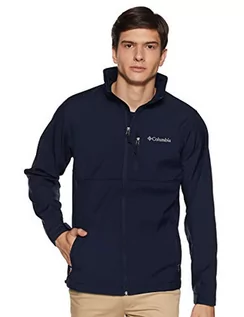 Kurtki męskie - Columbia Męska kurtka softshellowa Ascender, Granatowy Collegiate Navy, M - grafika 1