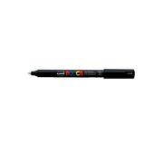 Markery permanentne - Uni BALL Mitsubishi Pencil Marker z farbą ULTRA-FINE 0,7 POSCA PC-1MR CZARNY 10371 - miniaturka - grafika 1