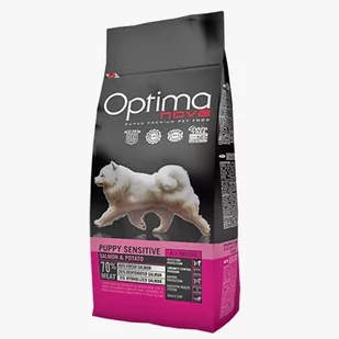 Optimanova Puppy Sensitive Salmon&Potato 2 kg - Sucha karma dla psów - miniaturka - grafika 1