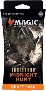 Magic The Gathering:  Innistrad: Midnight Hunt - 3pack Draft - Gry karciane - miniaturka - grafika 1