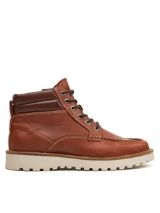 Marc O'Polo Trzewiki 308 20106301 133 Brązowy - Botki męskie - miniaturka - grafika 1