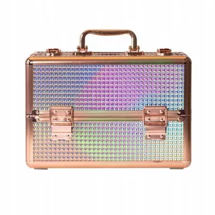 Molly Lac Kuferek kosmetyczny M na lakiery K105-7H okucia rose golden - Kosmetyczki, organizery i kuferki - miniaturka - grafika 1