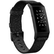 Monitory aktywności - Fitbit, Opaska sportowa, Charge 4 (NFC), SE black/granite reflective woven - miniaturka - grafika 1