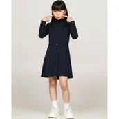 Sukienki i spódniczki dla dziewczynek - Tommy Hilfiger Sukienka PUNTO - miniaturka - grafika 1