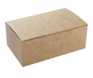 Pojemniki kuchenne - Pudełko podziękowanie chrzest na ciasto papierowe 19 x 11 x 6,5 cm 100 szt - miniaturka - grafika 1