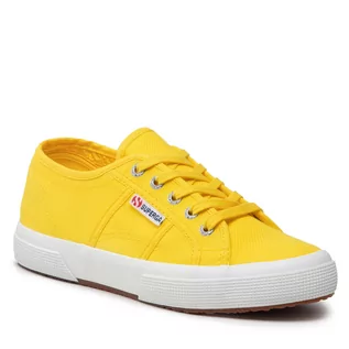 Trampki damskie - Superga Tenisówki 2750 Plus Cotu S003J70 Yellow Sunflower 176 - grafika 1