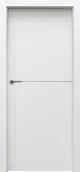 Drzwi wewnętrzne - Skrzydło Desire 3 Ze Srebrną Intarsją Biały Uv - miniaturka - grafika 1
