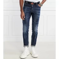 Spodnie męskie - Dsquared2 Jeansy DARK CLEAN WASH COOL GUY | Slim Fit - miniaturka - grafika 1