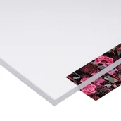 Płyty meblowe - Szkło z polistyrenu 4 mm gładka przejrzysta 100 x 100 cm Robelit - miniaturka - grafika 1