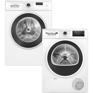 Zestawy AGD - Zestaw AGD Bosch Pralka WGE02209PL 7kg + Suszarka WTH8627GPL 8kg - miniaturka - grafika 1