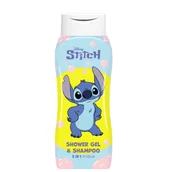 Kosmetyki kąpielowe dla dzieci - Air-Val Stitch żel pod prysznic i szampon dla dzieci 2w1 500ml - miniaturka - grafika 1