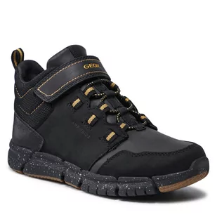 Geox Trzewiki J Flexyper B.B Abx A J949XA 032FU C9241 M Black/Dk Yellow - Botki męskie - miniaturka - grafika 1