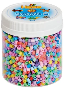Hama 209-50 - 3000 koralików w tubie - Prace ręczne dla dzieci - miniaturka - grafika 1