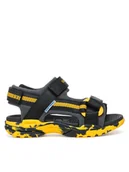 Buty dla chłopców - Geox Sandały Jr Borealis J450RE 1411 C0054 M Czarny - miniaturka - grafika 1