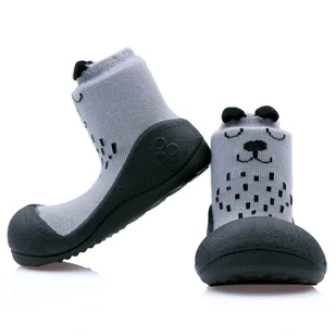 Lekkie I Elastyczne Buciki Attipas® Cutie Gray 10,8 Cm / 19 Antypoślizgowe - Skarpetki dla dzieci Lekkie I Elastyczne Buciki Attipas® Cutie Gray 10,8 Cm / 19 Antypoślizgowe - Skarpetki dla dzieci - miniaturka - grafika 1