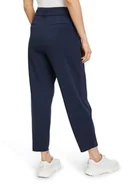 Spodnie damskie - Betty & Co Damskie spodnie Adelaide, klasyczne, długość 1/1, granatowy, 44 - miniaturka - grafika 1