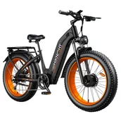 Rowery elektryczne - HIKNIGHT H2 PRO Electric Bike 3000W Peak Dual Motors 61km/h Max Speed 145km Range 52V 20Ah Removable Battery 35° Climbing - miniaturka - grafika 1