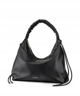 Torebki damskie - Torebka Damska Mała Typu Hobo PUCCINI Czarna BK2241215S-1 - miniaturka - grafika 1