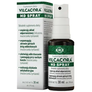 Vilcacora MD Spray, 30 ml - Przeziębienie i grypa - miniaturka - grafika 1