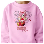 Bluzy dla dziewczynek - BLUZA DZIECIĘCA SONIC 146-152 DLA DZIEWCZYNKI CHŁOPCA - miniaturka - grafika 1