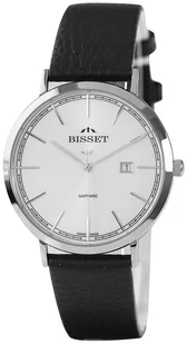 Zegarek Zegarek Bisset BIS133 BSCF61 srebrny - Zegarki męskie - miniaturka - grafika 1