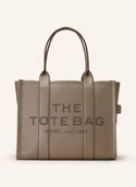 Torebki damskie - Marc Jacobs Torba Shopper The Leather Tote Bag L beige - miniaturka - grafika 1