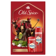 Zestawy kosmetyków męskich - Old Spice zestaw Base DeepSea: Deo stick 50 ml + Żel pod prysznic 250 ml - miniaturka - grafika 1