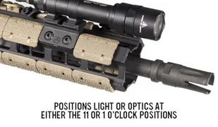 Magpul - Szyna M-LOK® Polymer Offset Light Mount - MAG605 - Osprzęt do wiatrówek - miniaturka - grafika 6