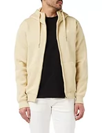 Bluzy męskie - G-STAR RAW Męska bluza Premium Core Hooded Zip Sweater, beżowa/khaki (postbag D16122-C235-1868), S, beżowy/khaki (Postbag D16122-c235-1868) - miniaturka - grafika 1