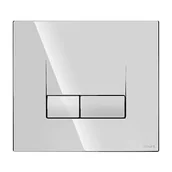 Przyciski spłukujące - Cersanit Base Smart przycisk spłukujący chrom błyszczący K97-493 - miniaturka - grafika 1