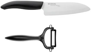 Kyocera KYO - ZESTAW: NÓŻ SANTOKU GEN I OBIERACZKA ALE020541 - Noże kuchenne - miniaturka - grafika 2