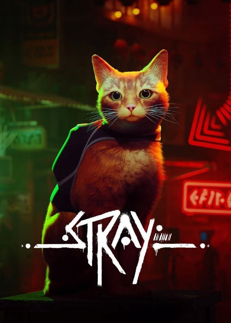 PUZZLE STRAY Cat Kot Video Game Gra + IMIĘ Pudełko 120 el.